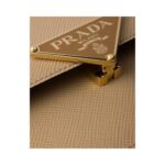 Leder-Schultertasche mit ?berschlag in Sandbeige 15cm - Image 5