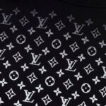 Hoodie Louis Vuitton LV Black Monogram Gradient - Image 4