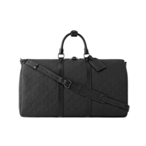 Keepall Bandouli?re Schwarz 50 cm