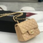 Mini Classic Flap Beige 17 cm - Image 2