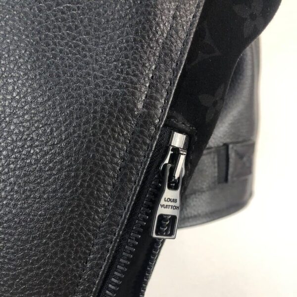 Jacket LeatherLouis Vuitton Leather Mix Biker - Image 9