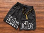Rhude Logo Short 'Black' - Image 2