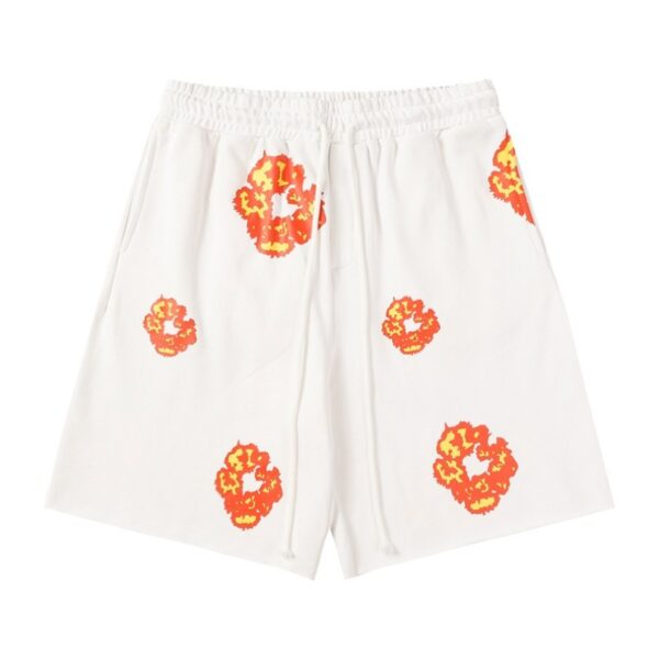 Shorts Denim Tears Floral Print White - Image 1