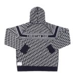 Hoodie Christian Dior Monogram Knit Jacket DO067 - Image 8