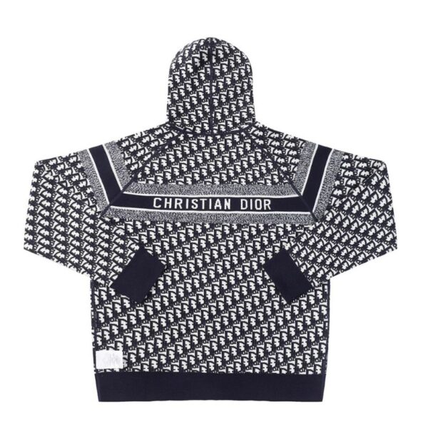 Hoodie Christian Dior Monogram Knit Jacket DO067 - Image 8