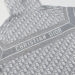 Hoodie Christian Dior Monogram Knit Jacket DO067 - Image 9