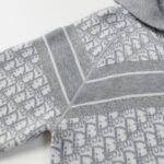 Hoodie Christian Dior Monogram Knit Jacket DO067 - Image 10