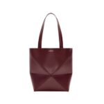 Mittlere Puzzle Fold Tote aus gl?nzendem Kalbsleder 31.5cm