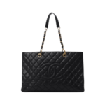 Grand Shopping Tote Schwarz 35 cm