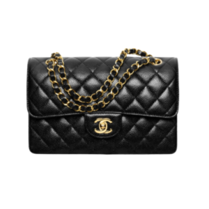 Classic aus K?rnigem Leder Schwarz 23 cm