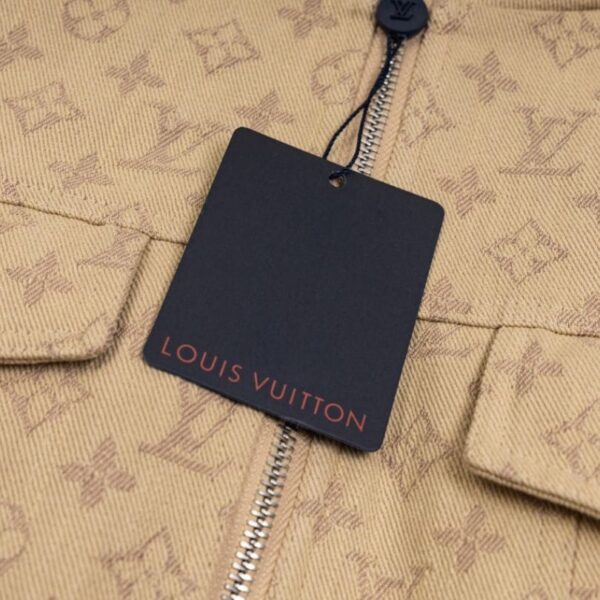 Jacket Denim Hooded Louis Vuitton Monogram LV070 - Image 11