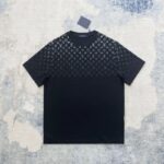 T-shirt Louis Vuitton Gradient Cotton Black - Image 4