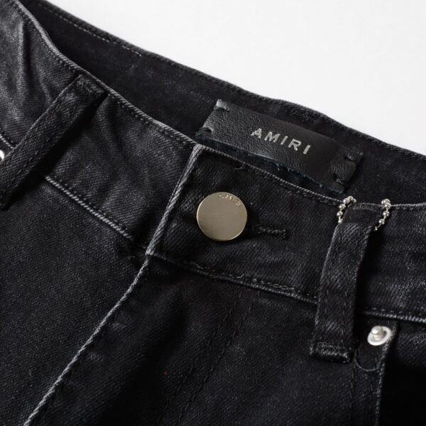 Jeans Amiri Ultra Suede MX1 'Aged Black' - Image 7