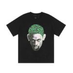 T-shirt Vlone Rodman Cheetah Black