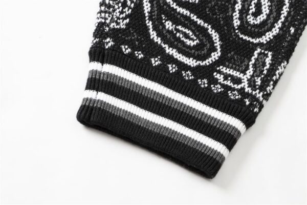 Amiri Bandana B-Ball Sweatpants 'BlackGrey' - Image 6