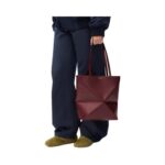 Mittlere Puzzle Fold Tote aus gl?nzendem Kalbsleder 31.5cm - Image 5