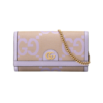 Ophidia Jumbo GG Continental Lila/Beige 19 cm