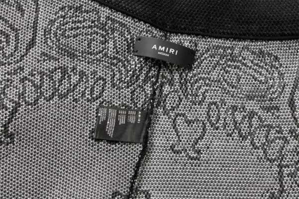 Amiri Bandana B-Ball Sweatpants 'BlackGrey' - Image 8
