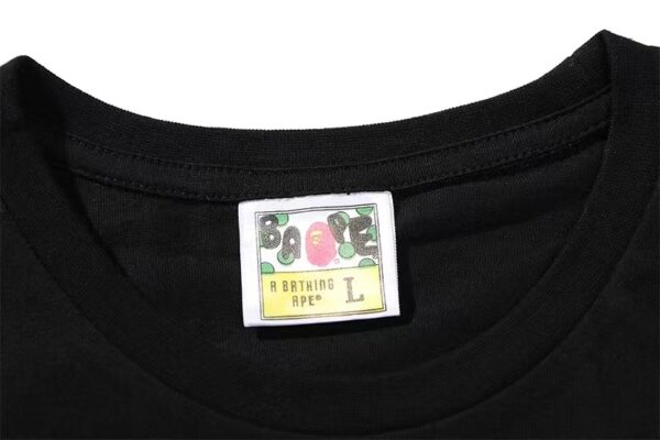 T-shirt BAPE Red Eye Face Black BP055 - Image 7