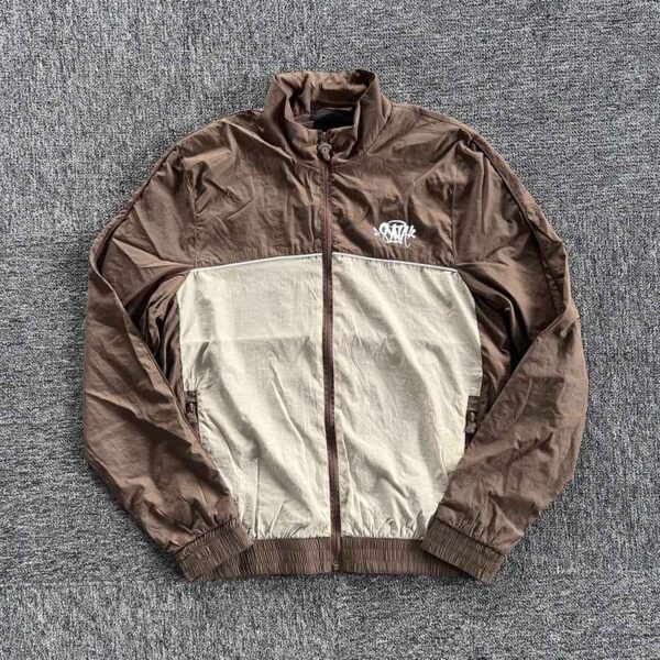 Set Syna Track Jacket and Pants Brown SN001 - Image 2