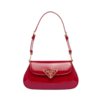Patent Leather Shoulder Bag Rot 22 cm