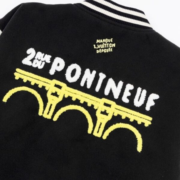 Jacket Louis Vuitton LV Black White Pont Neuf - Image 4