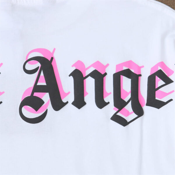 T-shirt Palm Angels Double Logo Oversized - Image 6