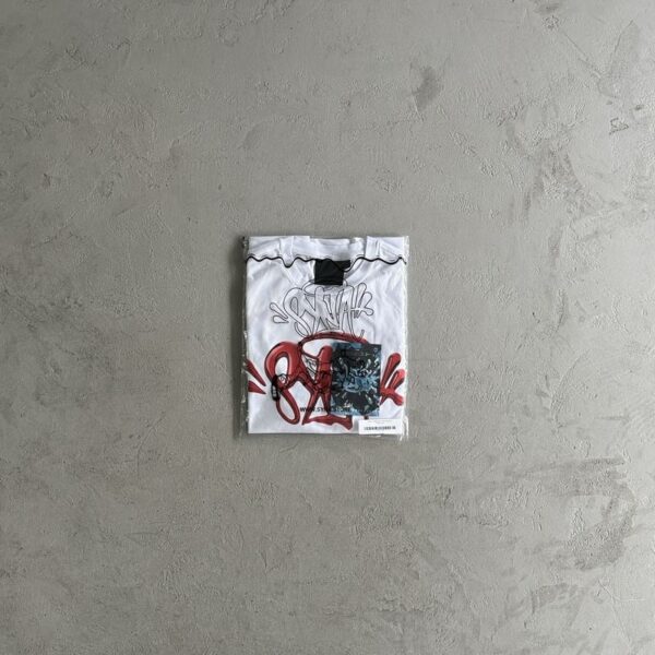 T-shirt Synaworld 'Syna Logo' White/Red - Image 5