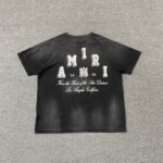 T-shirt Amiri Vintage Collegiate Black - Image 3