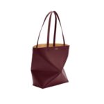 Mittlere Puzzle Fold Tote aus gl?nzendem Kalbsleder 31.5cm - Image 2