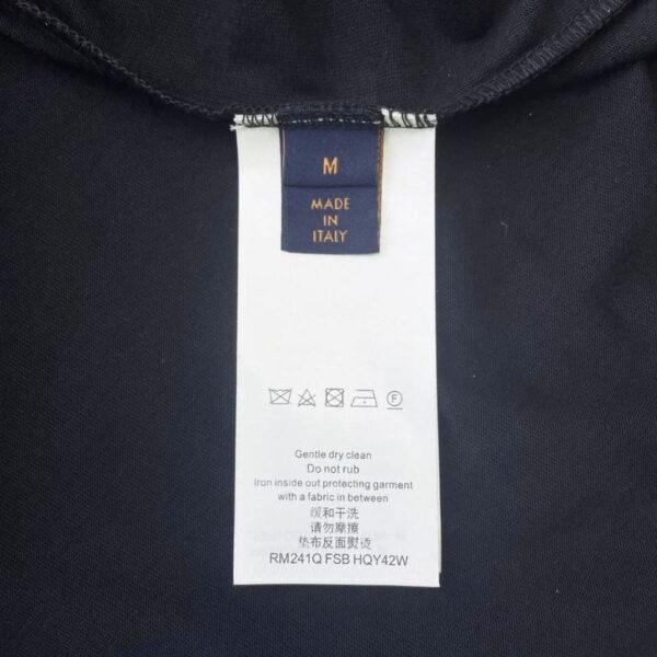 T-shirt Louis Vuitton Gradient Cotton Black - Image 8