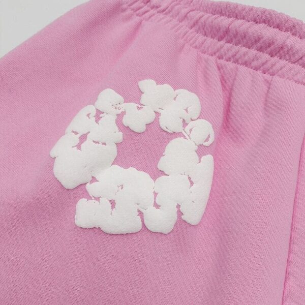 Shorts Denim Tears The Cotton Wreath Pink - Image 6