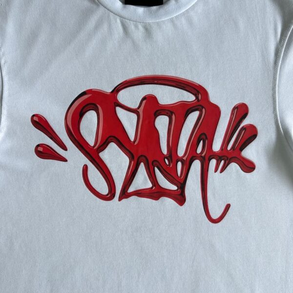 T-shirt Synaworld 'Syna Logo' White/Red - Image 3