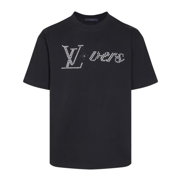 T-shirt Louis Vuitton LV Lovers Black - Image 1