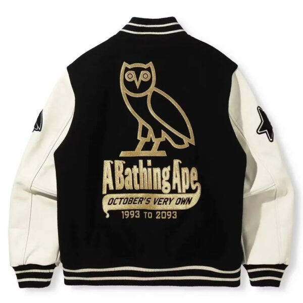 Jacket Varsity BAPE X OVO - Image 1