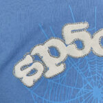 Hoodie Sp5der Web Sky Blue - Image 6