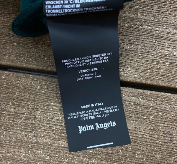 Set Palm Angels Logo Tracksuit Green - Image 7