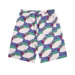 Set Gucci Multicolor GG Pattern Shirt and Shorts GC003 - Image 6