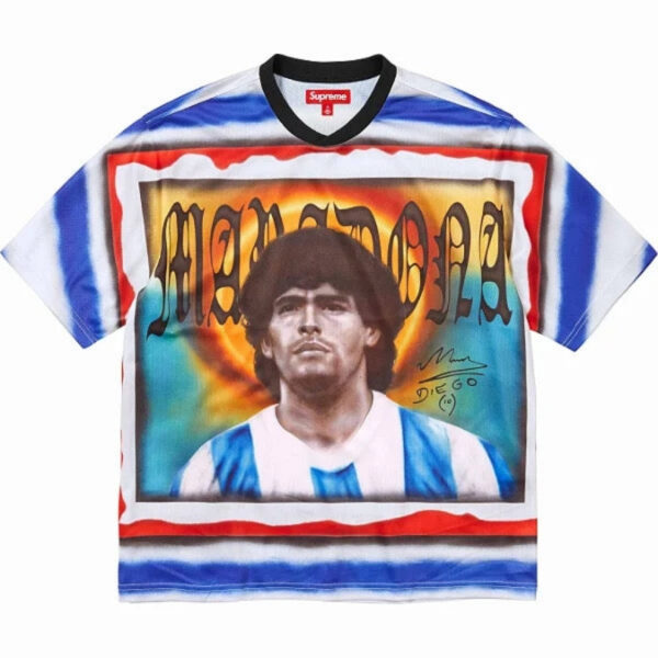 T-shirt Supreme Maradona Soccer SP036 - Image 1