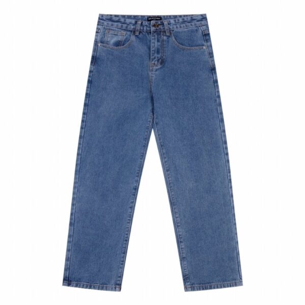 Jeans Balenciaga BB Logo Blue BL045 - Image 2