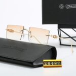 Sunglasses Chrome Hearts Rimless with Colored Lenses CH083 - Image 2