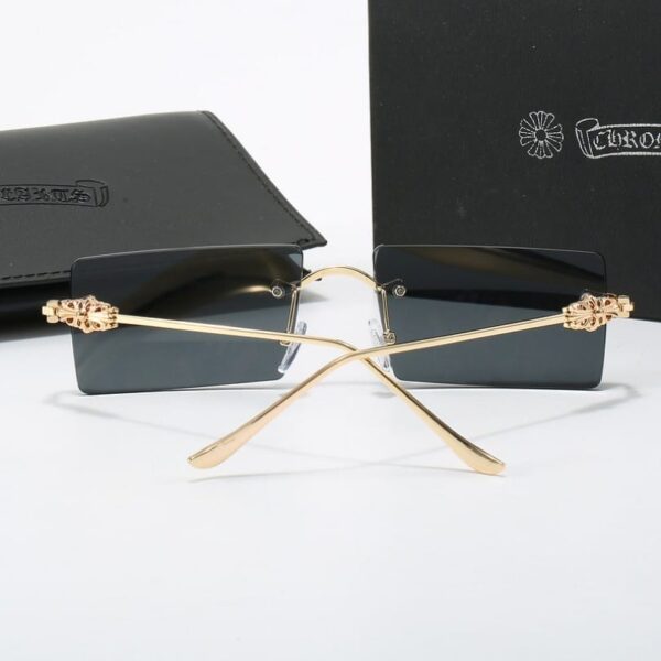 Sunglasses Chrome Hearts Rimless with Colored Lenses CH083 - Image 10