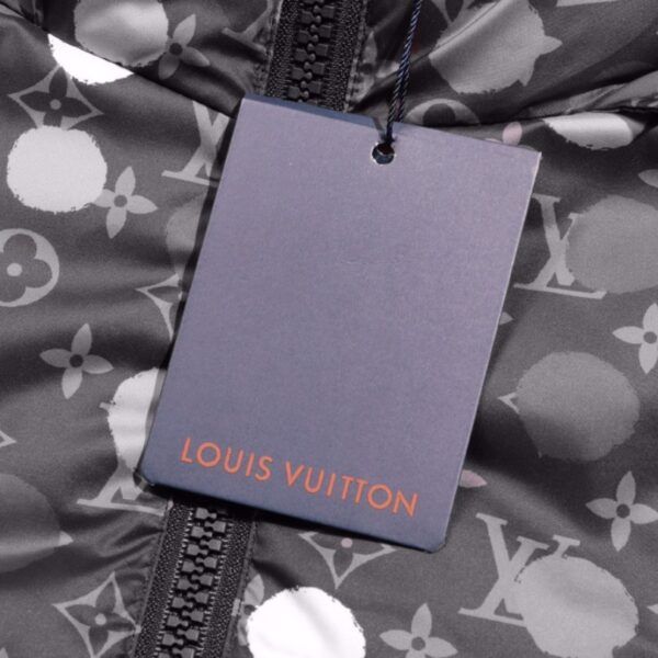 Jacket Louis Vuitton Polka Dot Puffer LV022 - Image 9