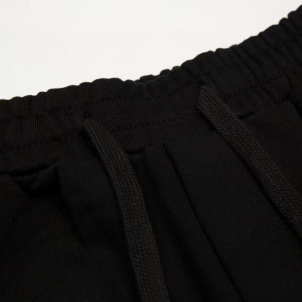 Shorts Gucci Logo Print Black GC057 - Image 5
