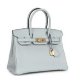 Bleu P?le Togo mit Gold-Beschl?gen 30cm - Image 3