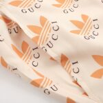 Shorts Gucci x Adidas Trefoil Beige Casual GC029 - Image 6