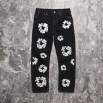 Denim Tears x Levi's Cotton Wreath Jeans Black - Image 2
