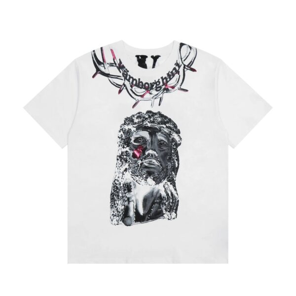 T-shirt Vlone Yams Day Jesus Piece White - Image 1