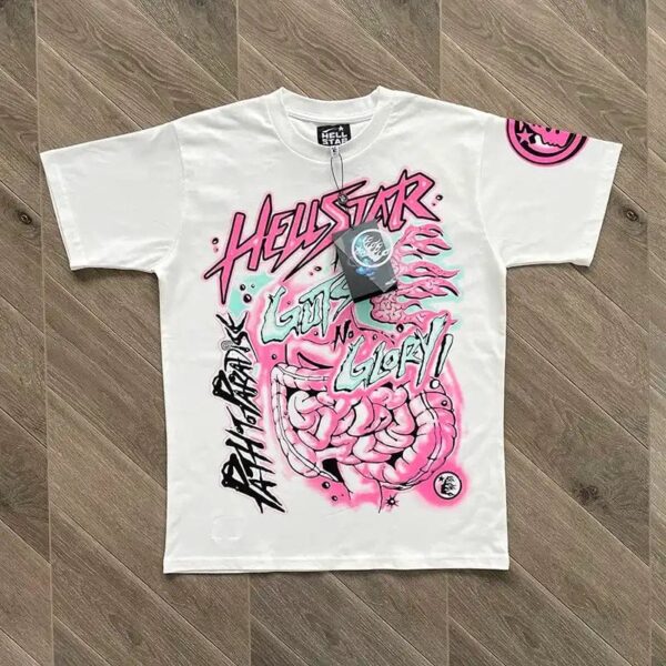 T-shirt Hellstar No Guts No Glory - Image 2