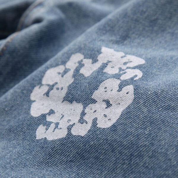 Denim Tears x Levi's Cotton Wreath Jeans Ligh Wash - Image 5